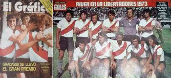 Raúl Giustozzi, rodeado de figuras