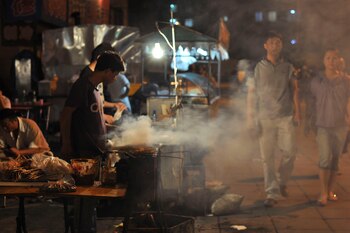 Un mercado en Chifeng (AP