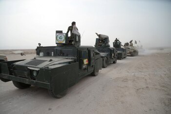 Fuerzas pro gubernamentales iraquíes en