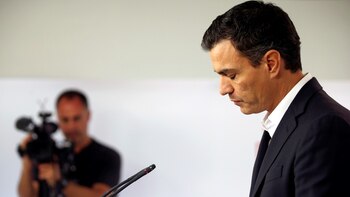 Pedro Sánchez, el ex candidato