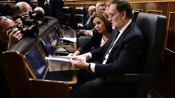 Mariano Rajoy fue reelegido presidente