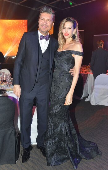 Marcelo Tinelli y Guillermina Valdés