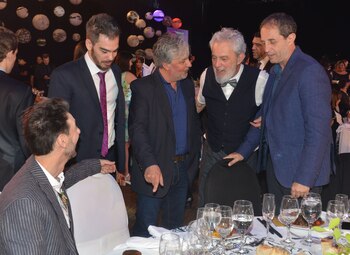 Humberto Tortonese, Lalo Mir y Ernesto Tenembaum
