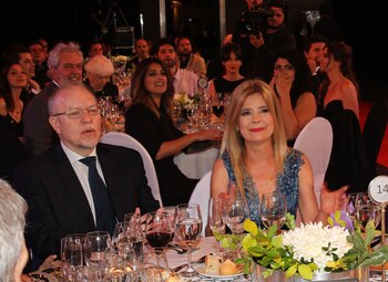 Lalo Mir, Jorge Fernández Días, Maju Lozano y Mercedes Ninci