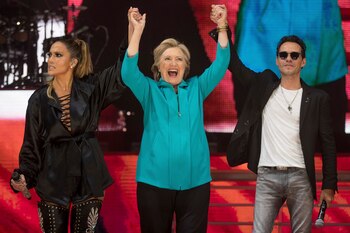 Jennifer Lopez, la candidata demócrata