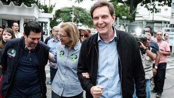 El evangelista Marcelo Crivella (AFP)