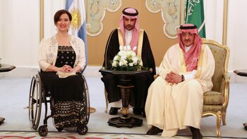 Gabriela Michetti y el príncipe