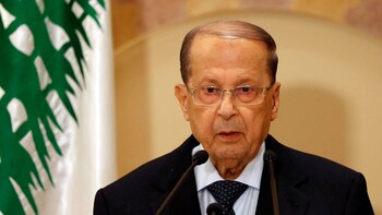 Michel Aoun, presidente del Líbano