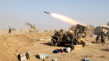 Las fuerzas especiales iraquíes aseguran