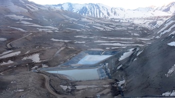 Minera Barrick Gold, en San