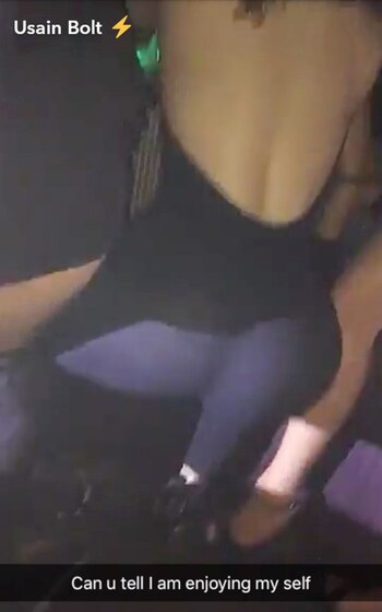 Usain Bolt disfrutó de su