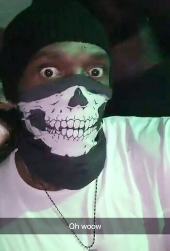 Su disfraz consistía en un