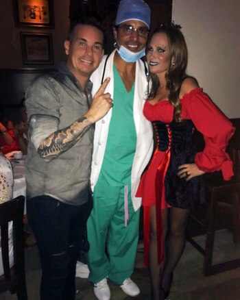 Hernán Caire, Chayanne y Natalia