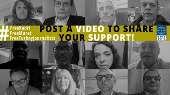 Periodistas de todo el mundo se sumaron al pedido de liberación de los comunicadores turcos