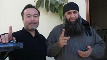 El periodista japonés Kosuke Tsuneoka