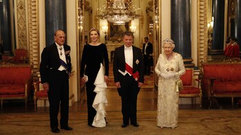 Santos fue recibido en Londres