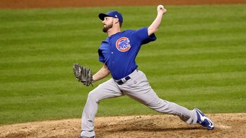 Travis Wood de los Cubs