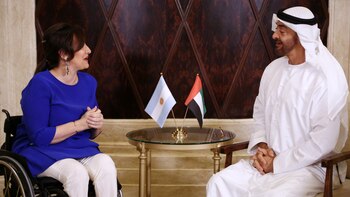 Gabriela Michetti y el príncipe