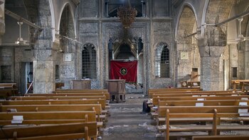Una de las iglesias recuperadas