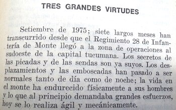 El inicio del relato sobre
