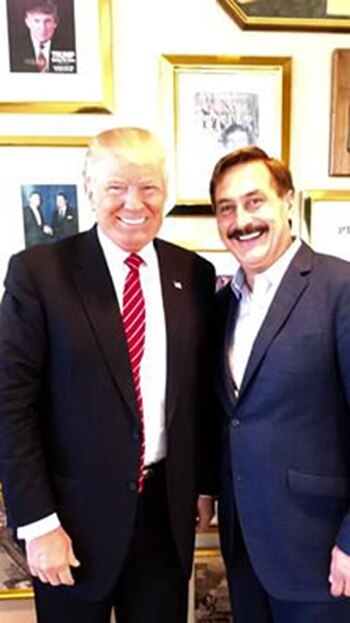 Lindell convenció al candidato republicano