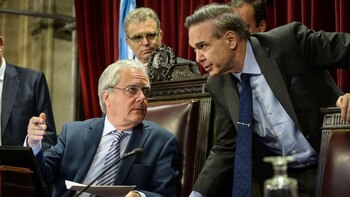 El presidente provisional del Senado,