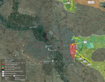 El mapa de operaciones en