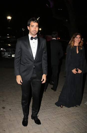 Nacho Viale también disfrutó de