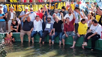 Amado Boudou, Fernando Esteche, Gabriel