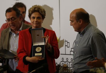 La ex presidenta de Brasil