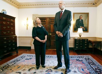 La candidata demócrata Hillary Clinton