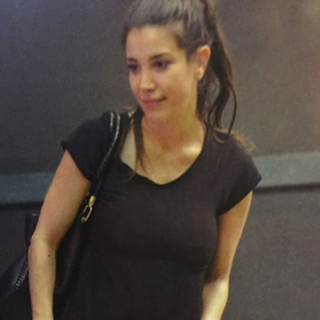 Andrea semanas atrás, en una