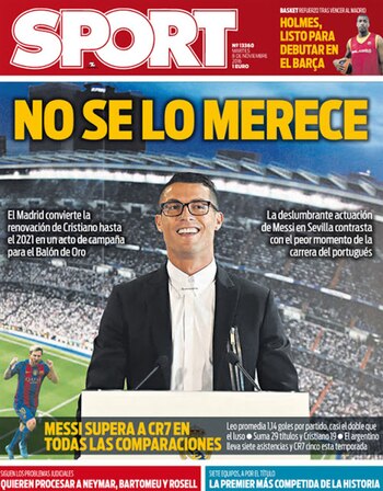 El periódico insiste que Lionel