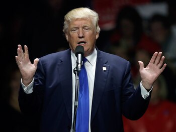 Donald Trump, flamante presidente de