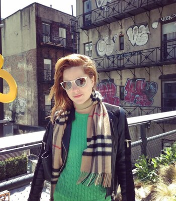 Agustina Kämpfer en Nueva York