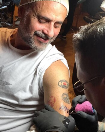 El nuevo tatuaje de Jorge Rial, realizado en Nueva York