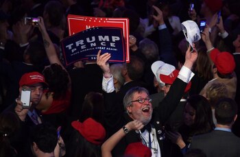 Donald Trump venció a Hillary