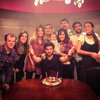 La familia Del Cerro en