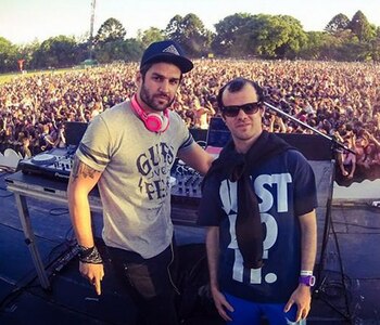 Agustín del Cerro, con su