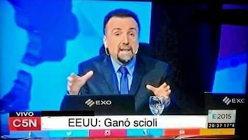 El recuerdo del anuncio errado