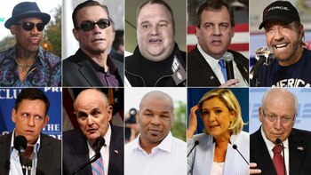 Dennis Rodman, Jean-Claude Van Damme,