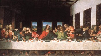 “La última cena” de Leonardo