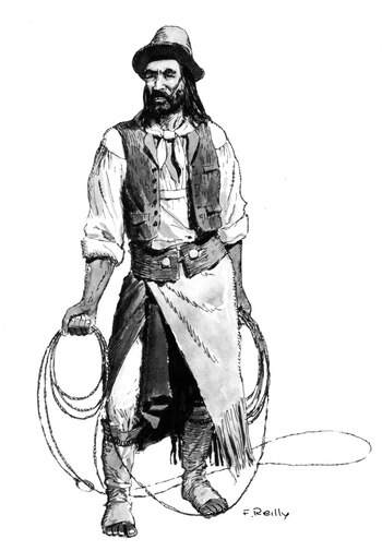 Ilustración tomada del libro “Pilchas