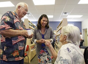 Stephanie Murphy, en octubre, durante