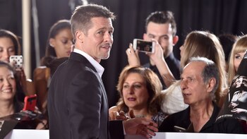 Brad Pitt en la premiere