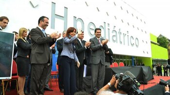 Cristina Kirchner y Jorge Capitanich,