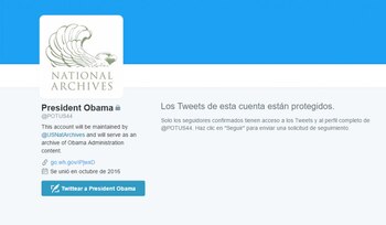 La cuenta Potus44 tendrá los