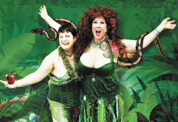 Elizabeth Stephens y Annie Sprinkle, fundadoras del movimiento Eco Sex