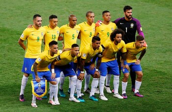 La selección de Brasil, invicta