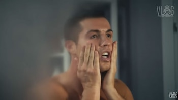 Cristiano Ronaldo, durante una de